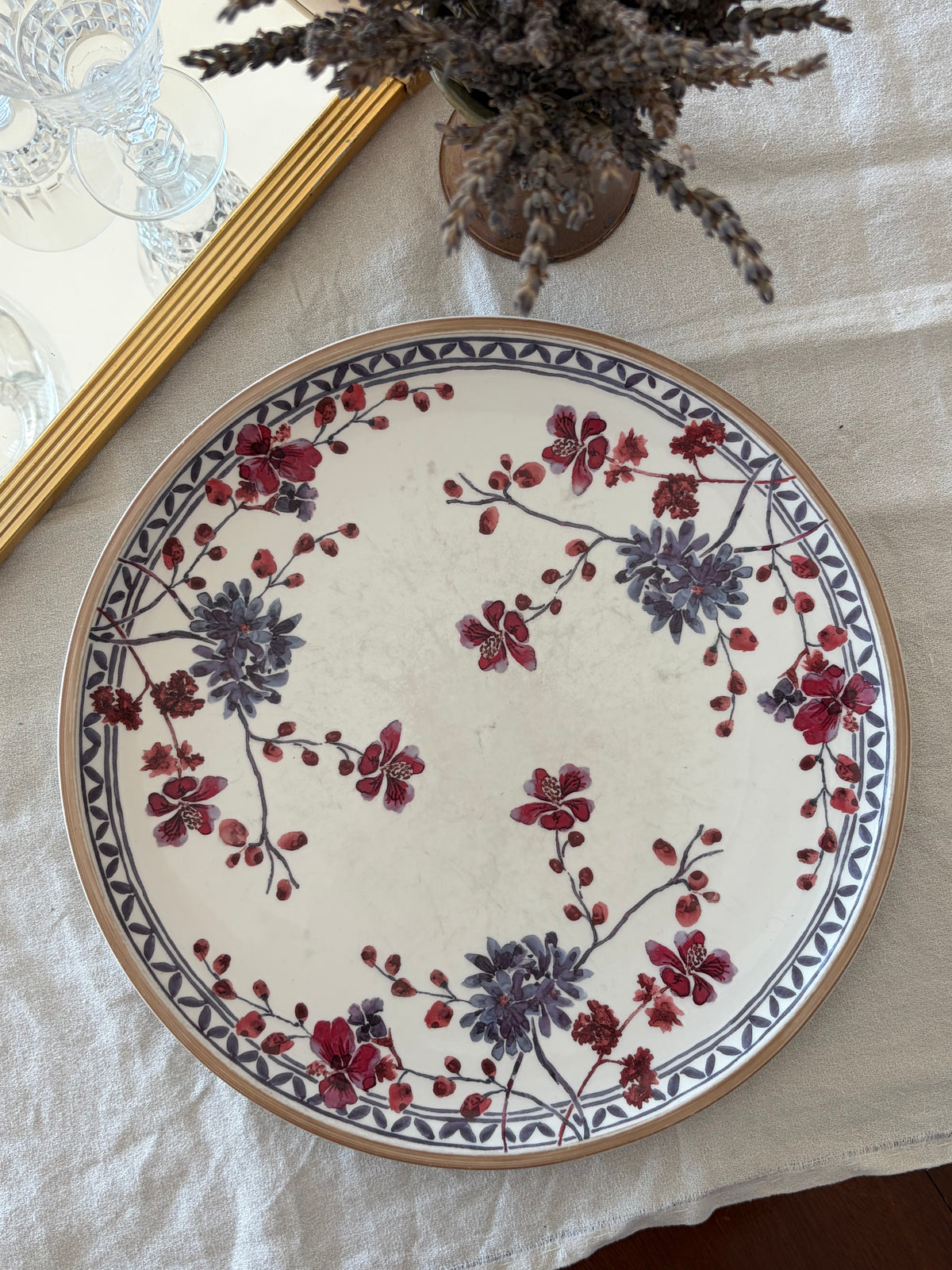 德國Villeroy & Boch 老件花盤