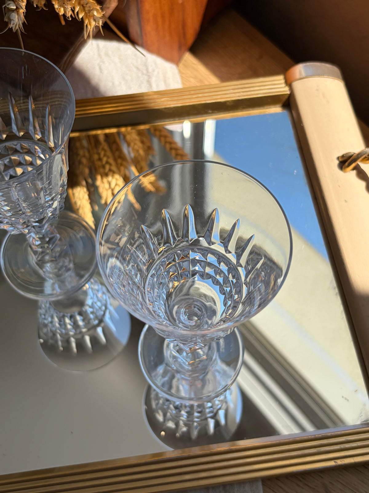 Cristal d’Arques水晶高腳杯