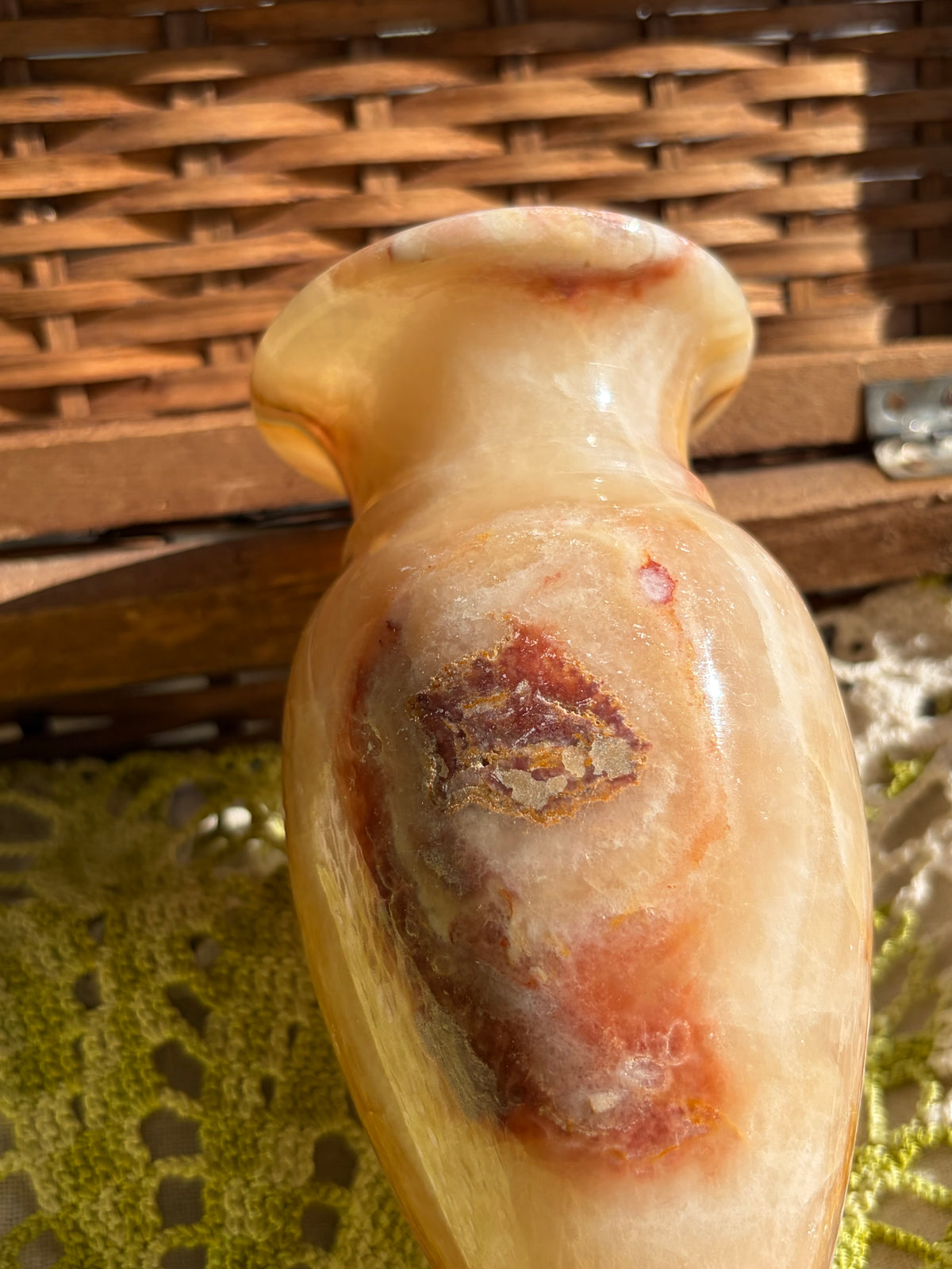 蜜糖琥珀色Onyx花器