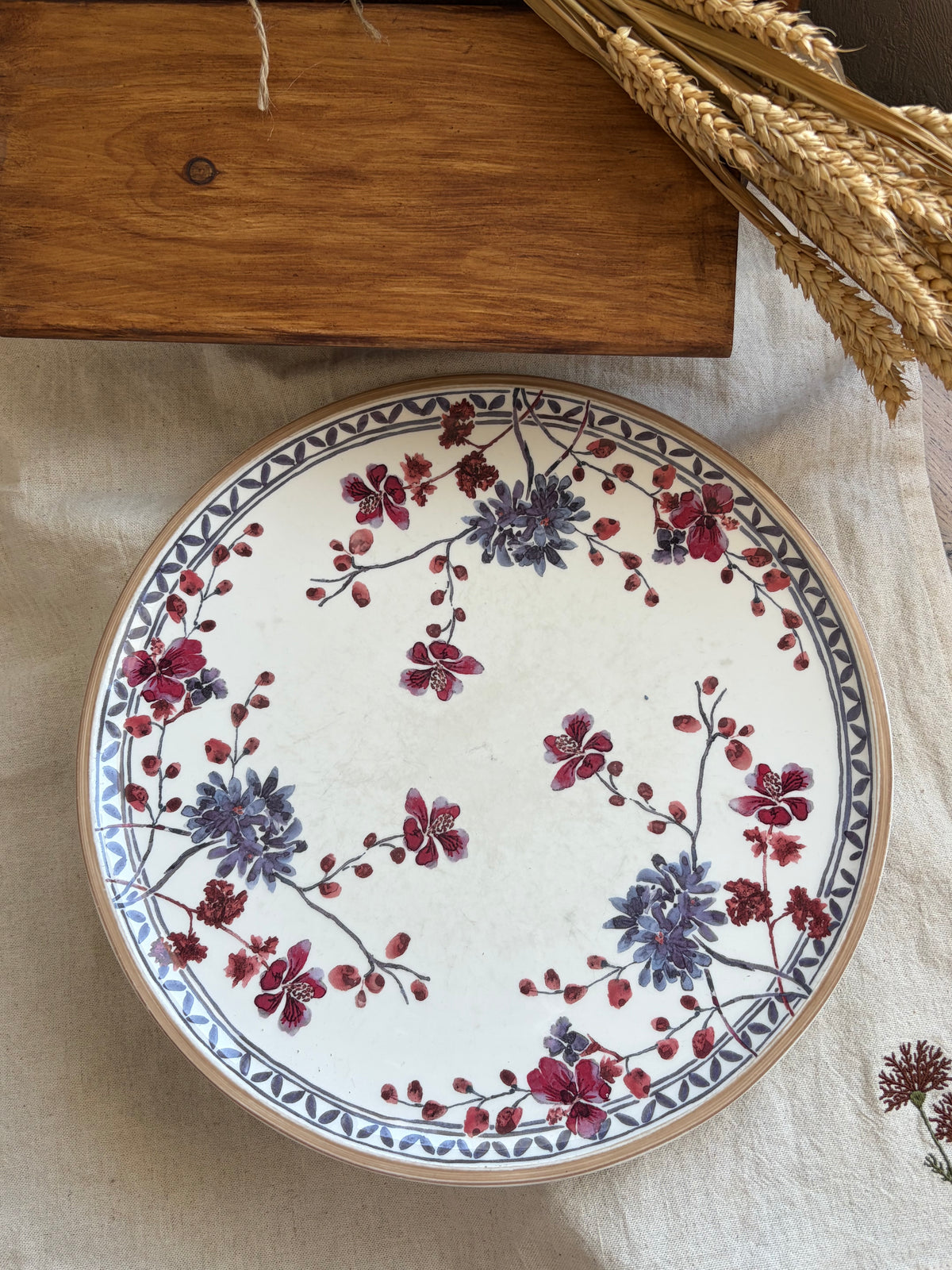 德國Villeroy & Boch 老件花盤