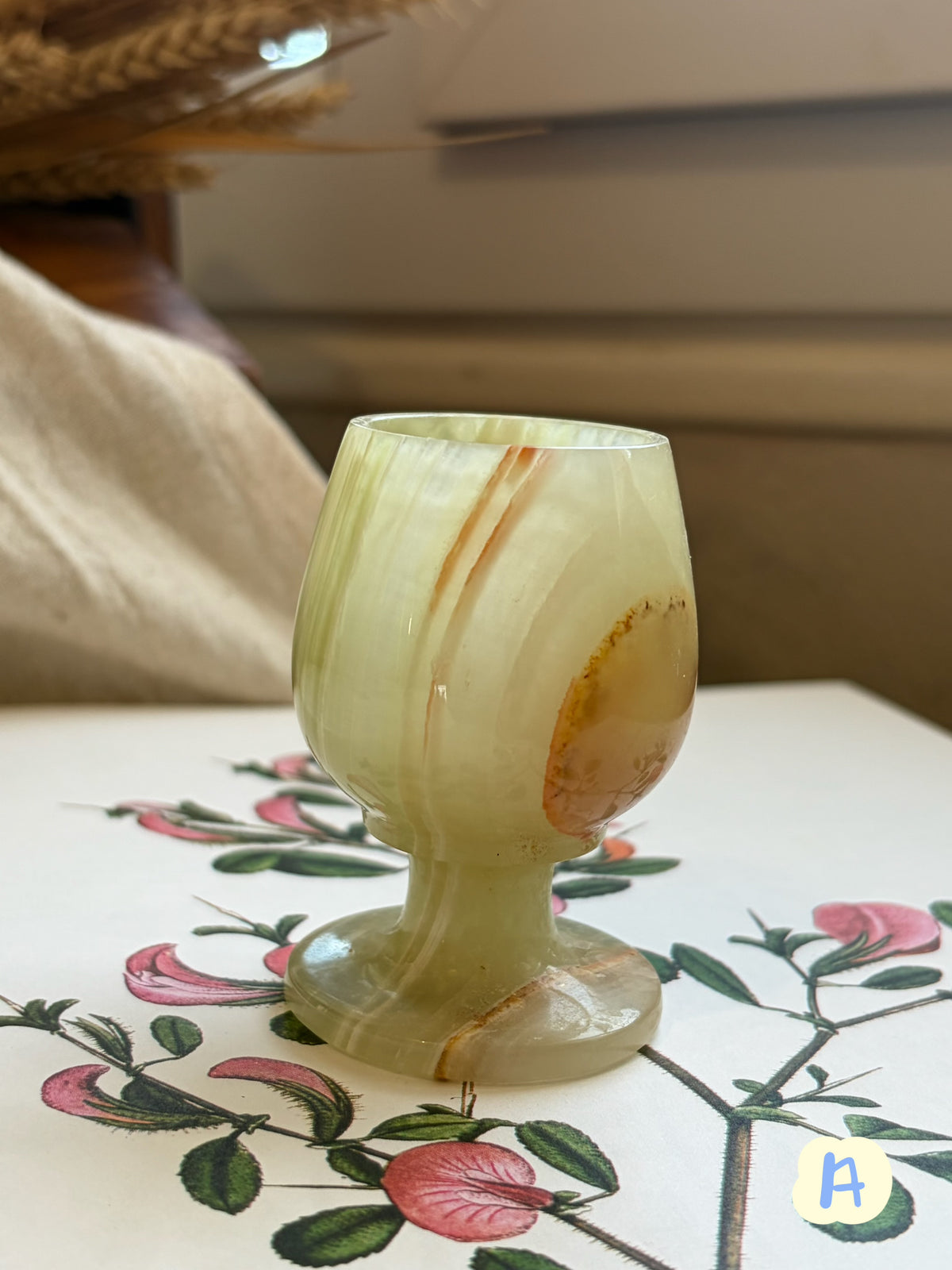 瑪瑙高腳蛋杯