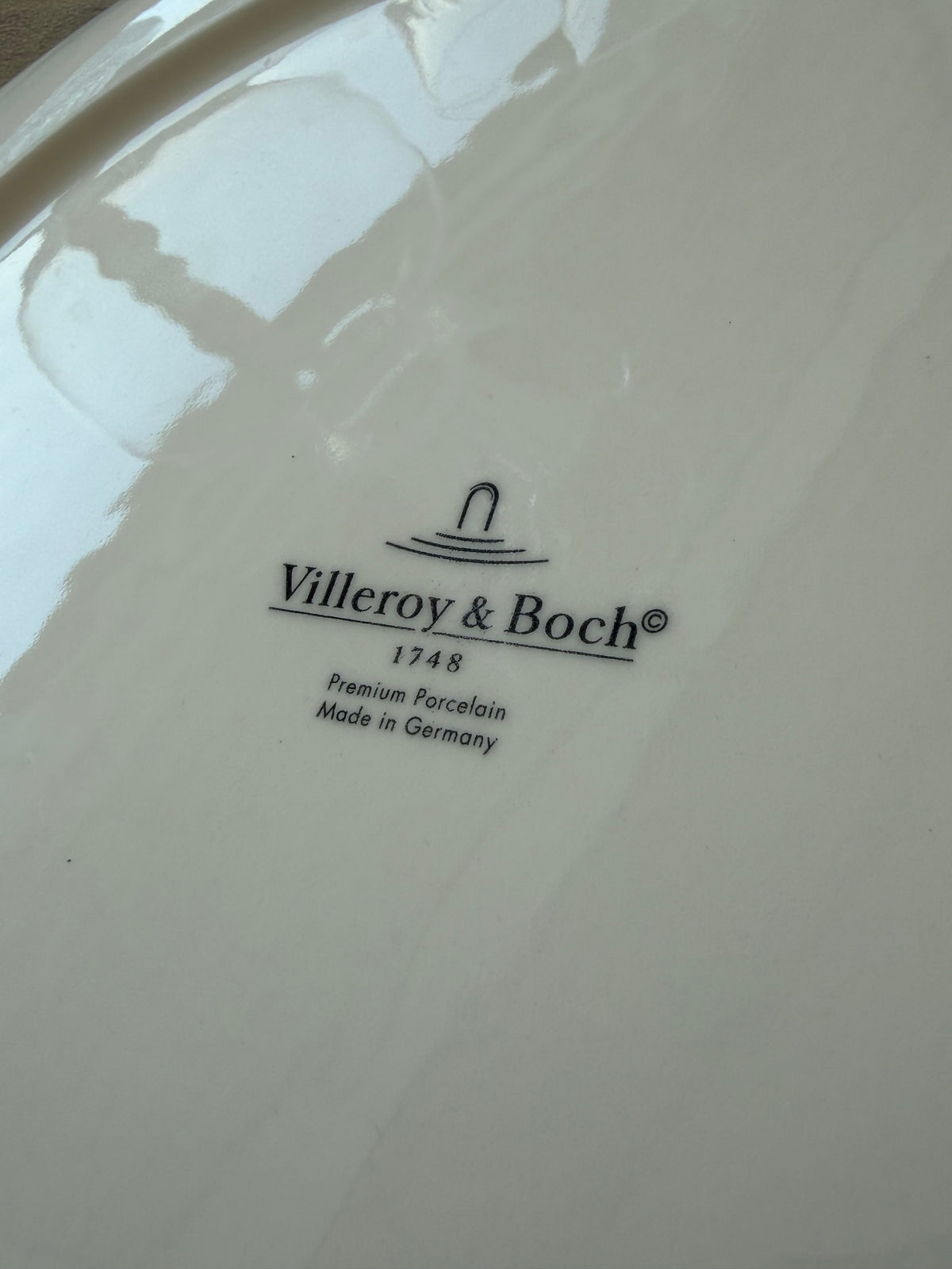 德國Villeroy & Boch 老件花盤