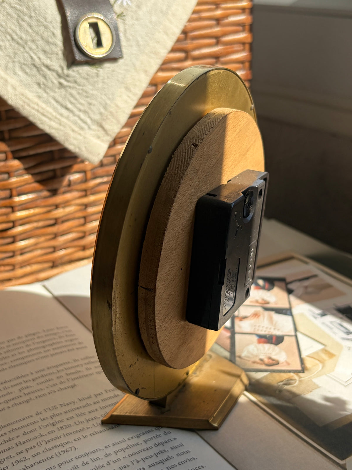 LANCEL Electro Paris桌面立鐘｜德國製機芯