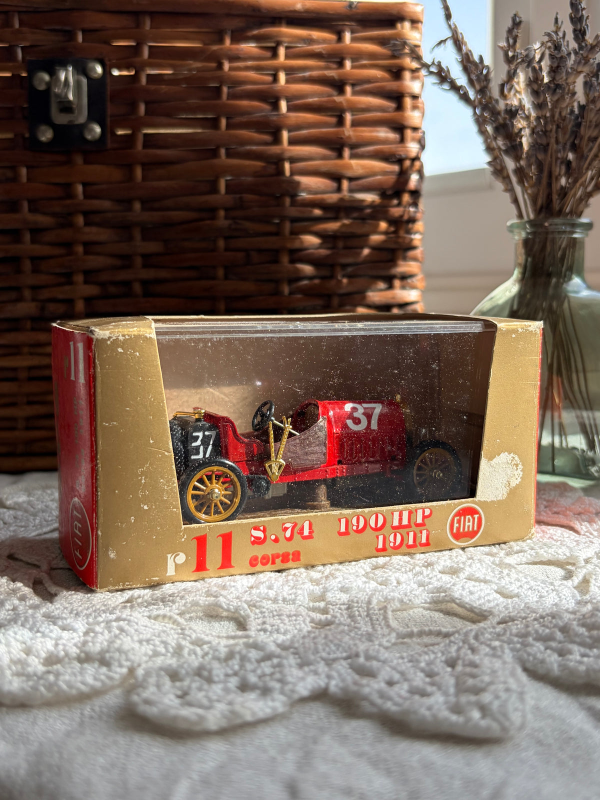 義大利製合金汽車1:43模型｜Brumm R011 FIAT S.74 190 HP Corsa 1911