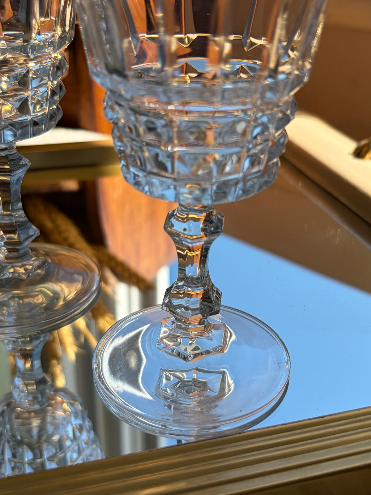 Cristal d’Arques水晶高腳杯