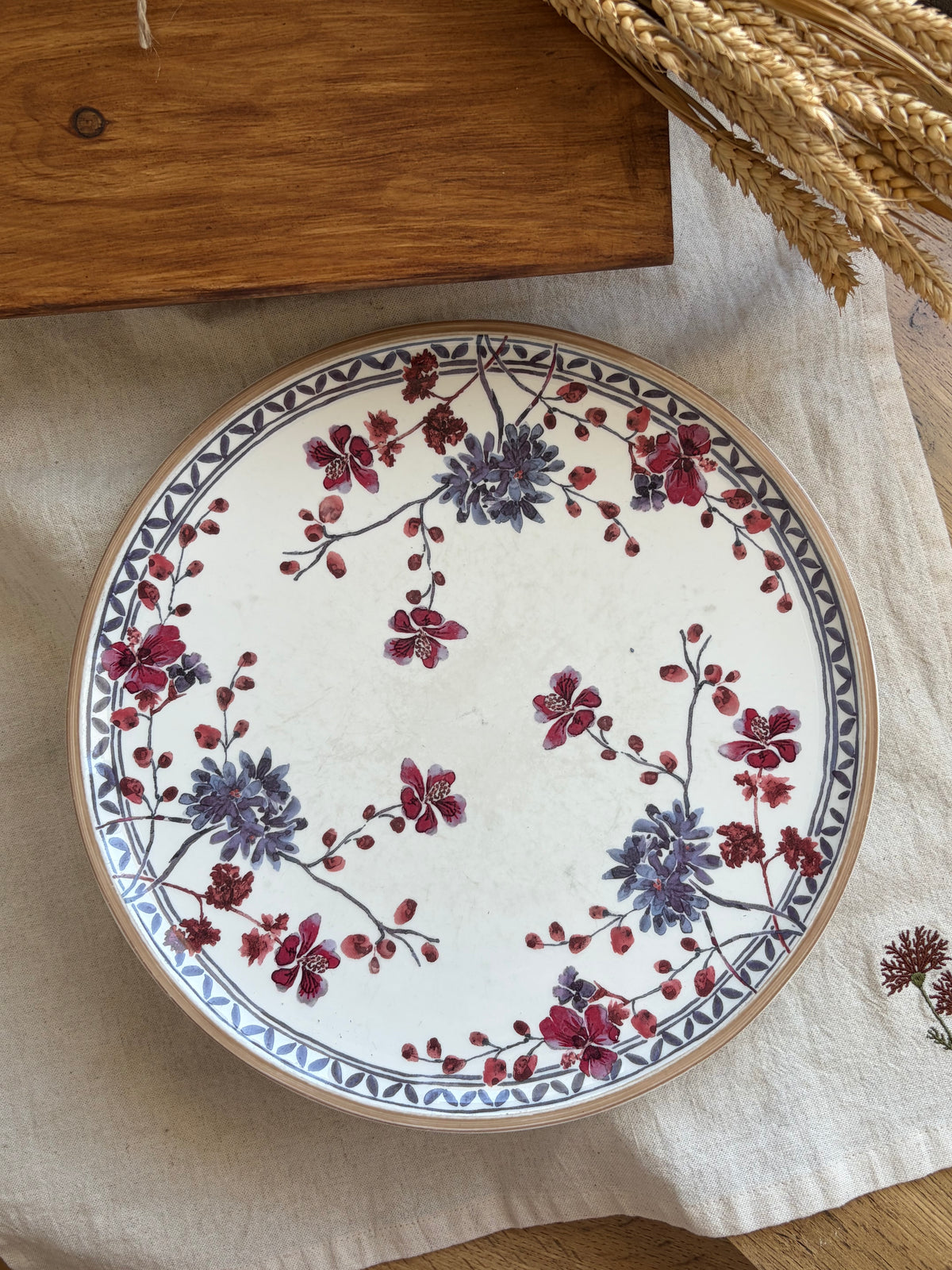 德國Villeroy & Boch 老件花盤