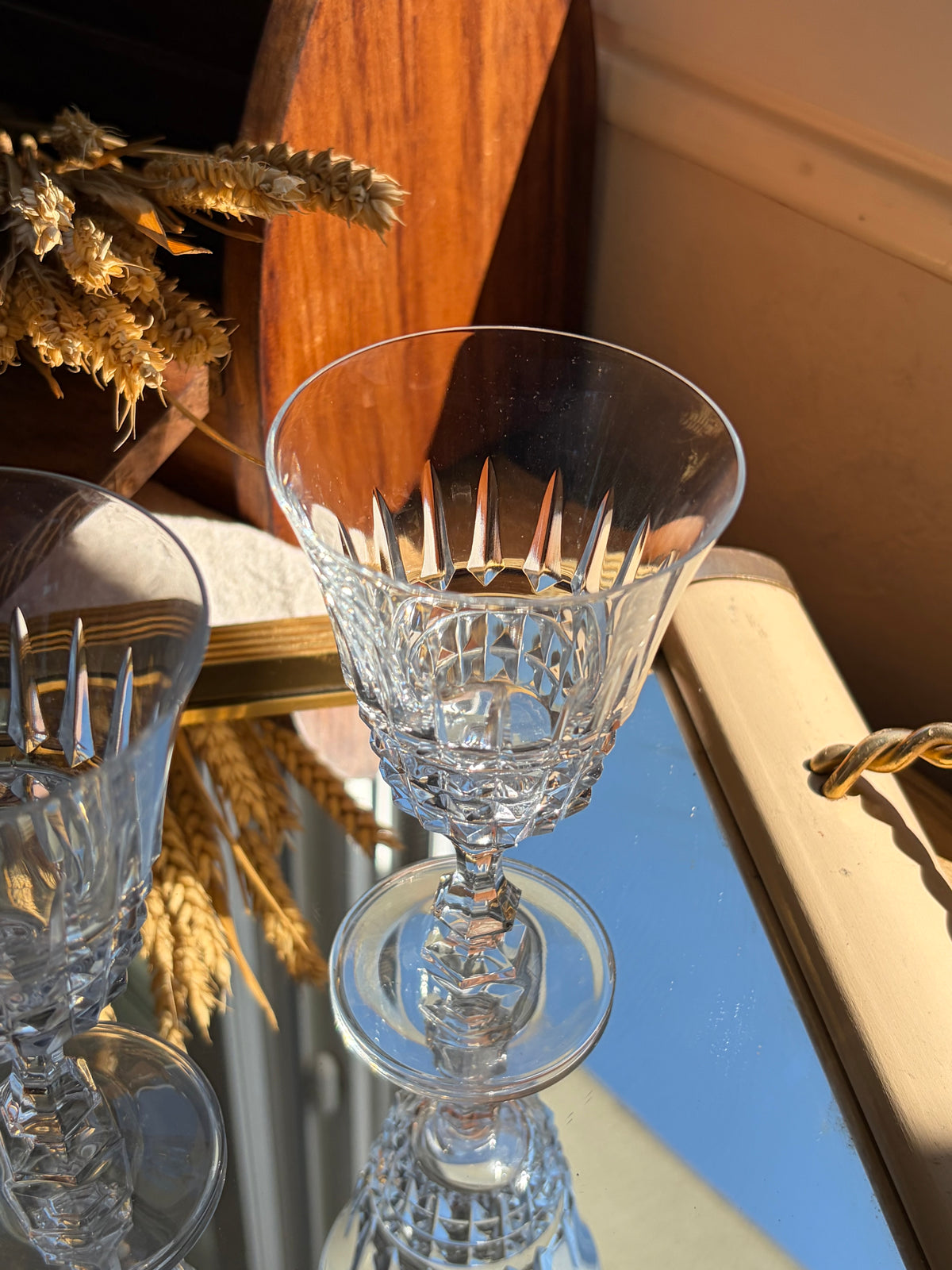 Cristal d’Arques水晶高腳杯