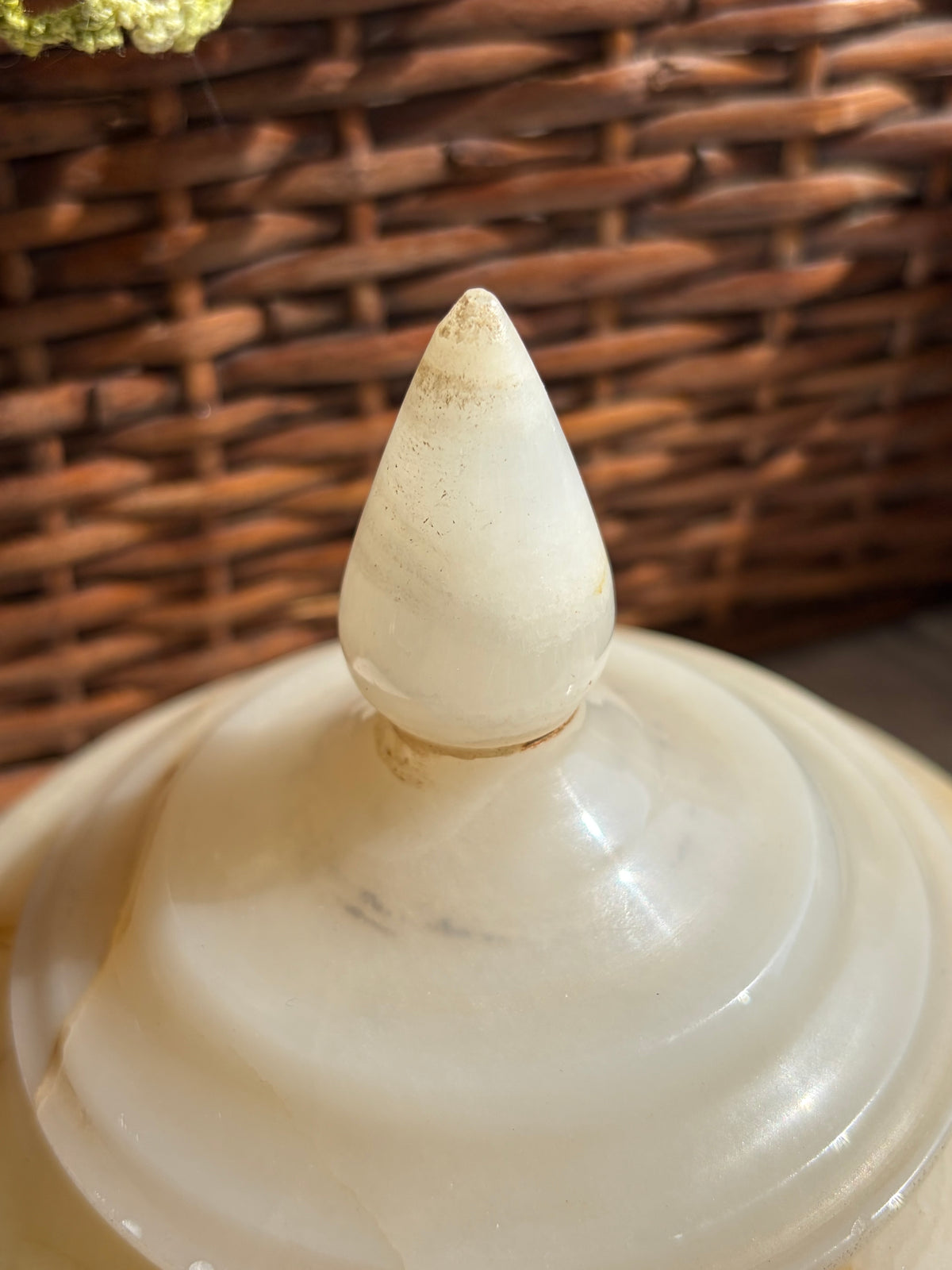 奶油色Onyx有蓋小盒