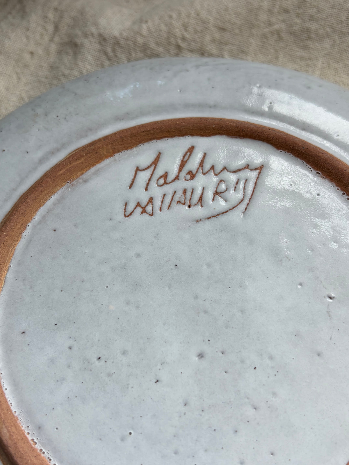 Malarmey Vallauris 窯燒陶盤