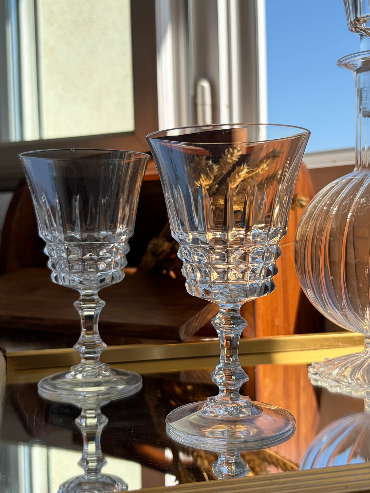 Cristal d’Arques水晶高腳杯