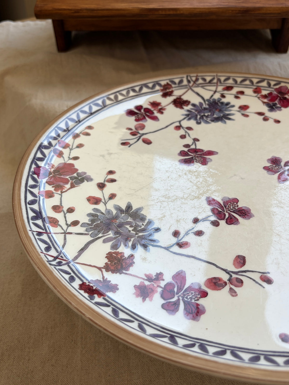 德國Villeroy & Boch 老件花盤