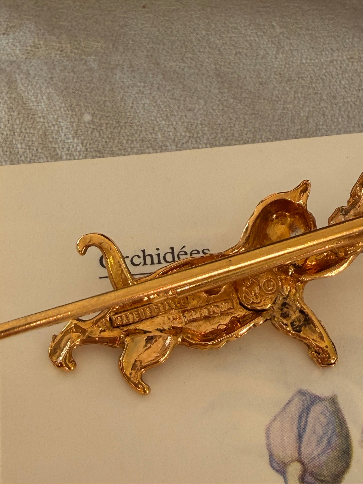 追蝴蝶小貓造型書籤｜Jonette Jewelry