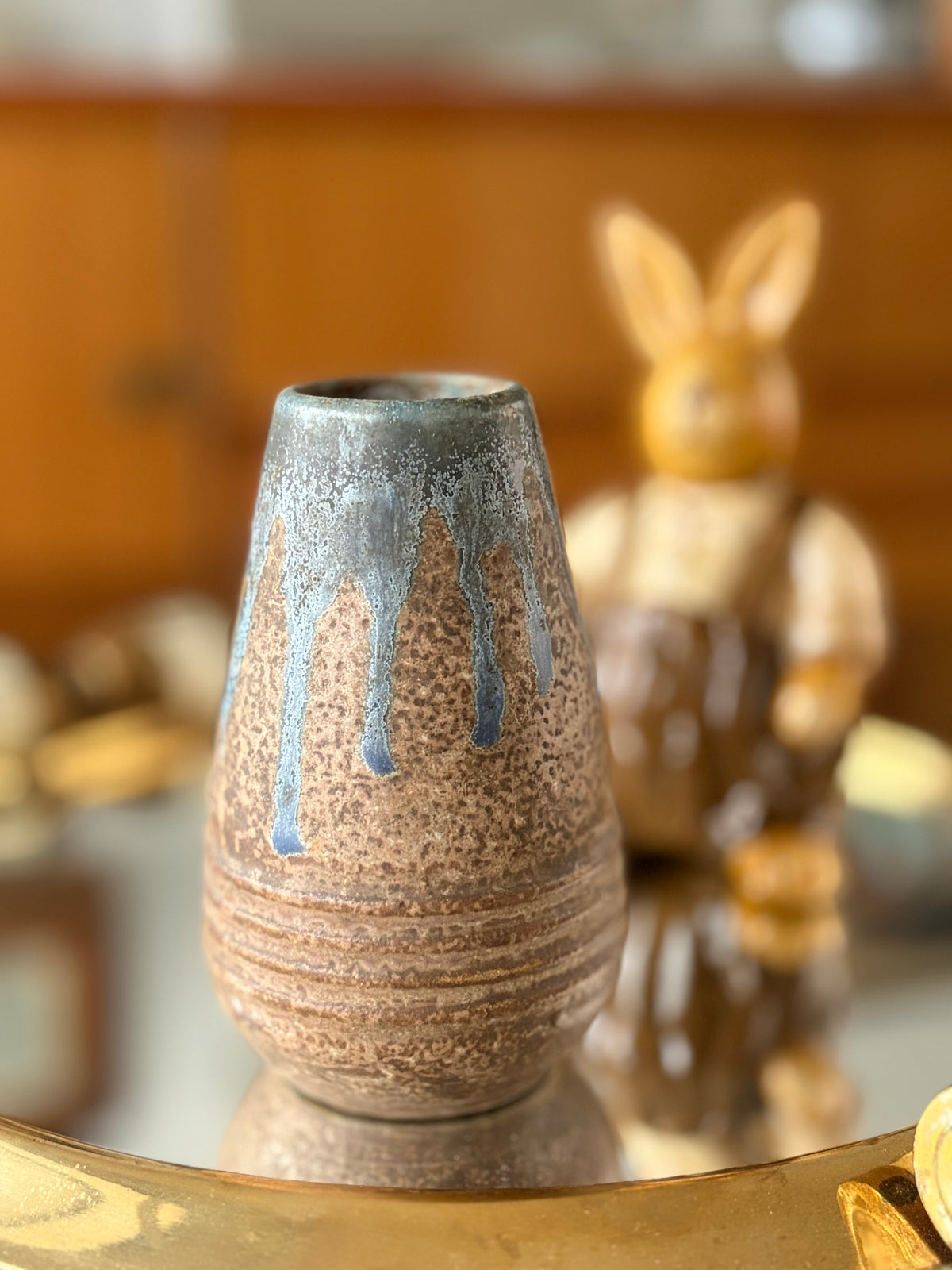 復古流釉粗陶花瓶
